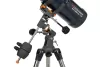 Ďalekohľad Celestron AstroMaster 114EQ + motor, adaptér pre smartphone (#32042)
