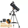 Ďalekohľad Celestron AstroMaster 114EQ + motor, adaptér pre smartphone (#32042)